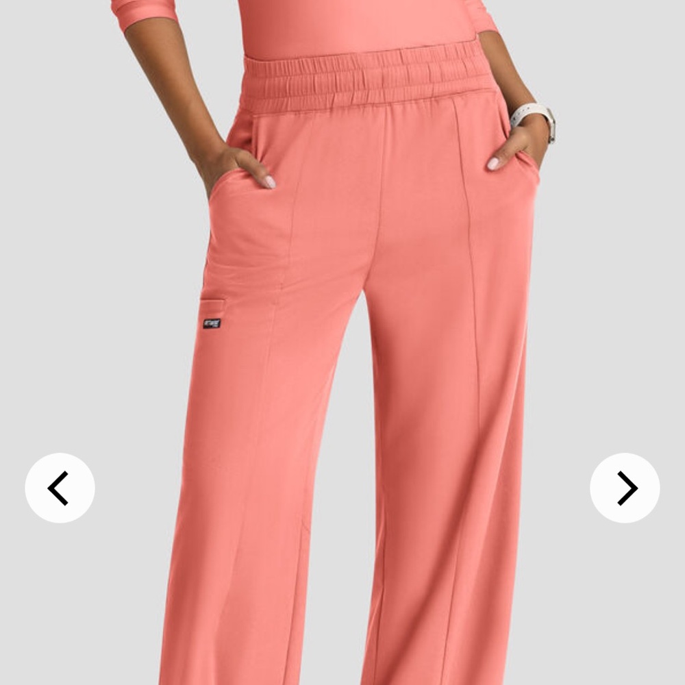 Grey's Anatomy Coral Track Pants